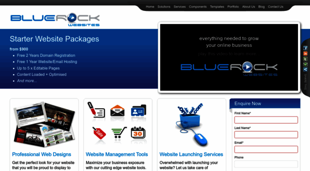 bluerockwebsites.com