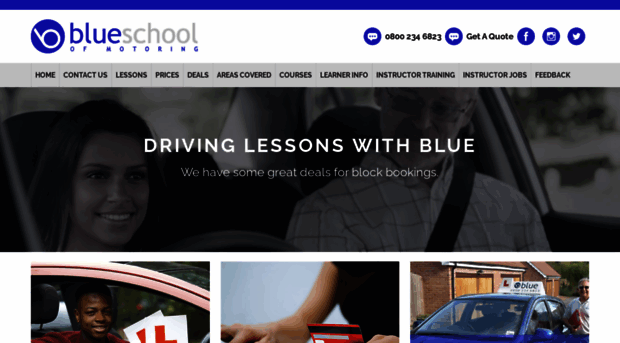 blueschoolofmotoring.com