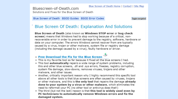 bluescreen-of-death.com