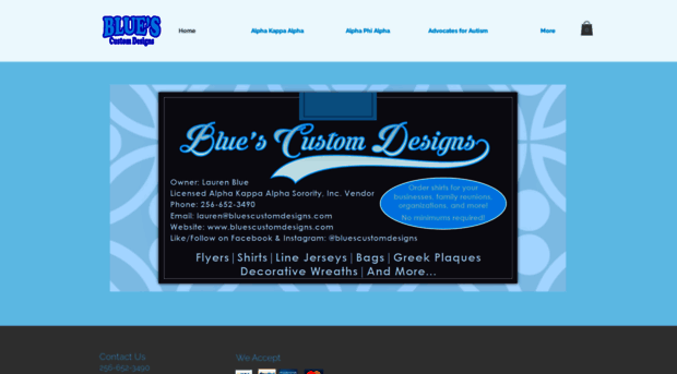 bluescustomdesigns.com