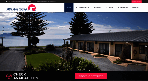 blueseasmotel.co.nz