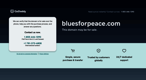 bluesforpeace.com