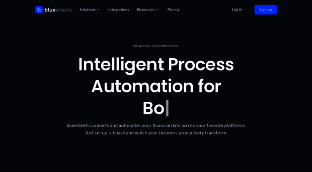 bluesheets.io