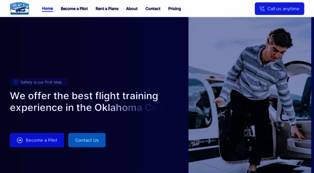 blueskiesflightschool.com