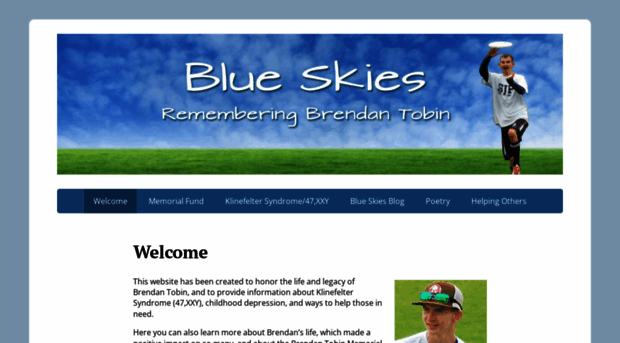 blueskiesrememberingbrendantobin.org