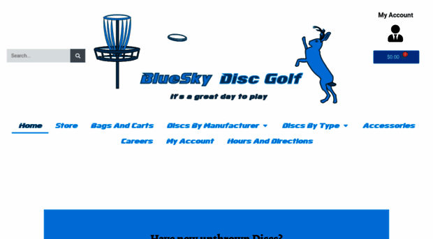 blueskydiscgolf.co
