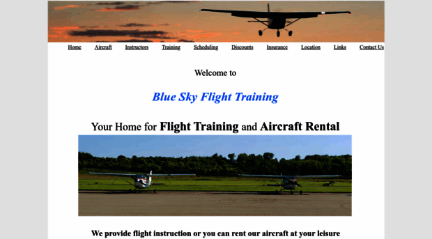 blueskyflighttraining.com