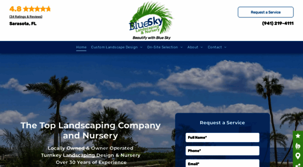 blueskylandscaping.com