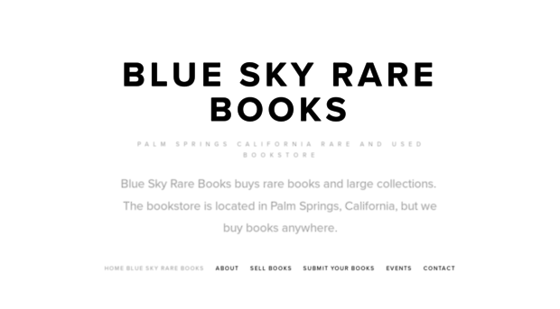 blueskyrarebooks.com