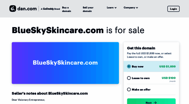 blueskyskincare.com