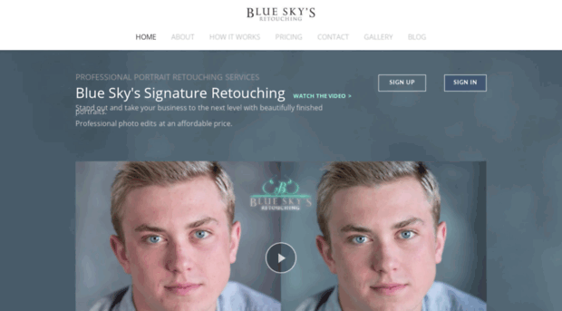 blueskysretouching.com