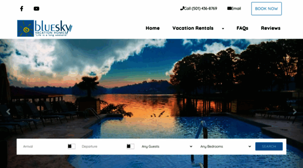 blueskyvacationhomes.com