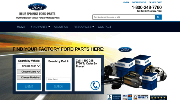 bluespringsfordparts.com