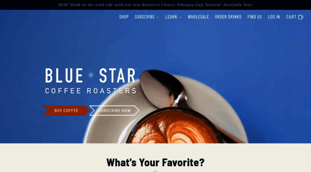 bluestarcoffeeroasters.com