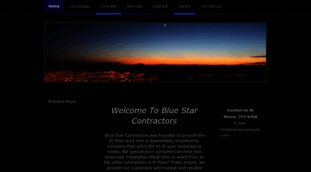 bluestarcontractor.com