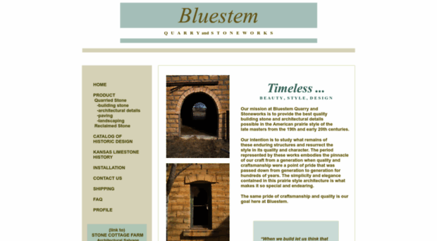 bluestemstoneworks.com