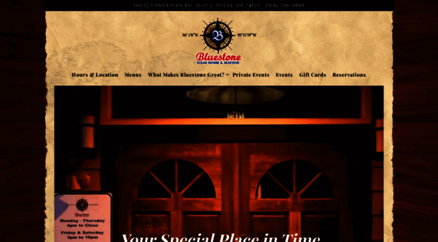 bluestonesteakhouse.com