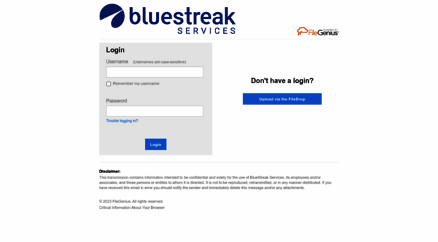 bluestreakservices.filetransfers.net