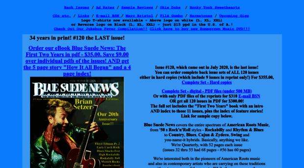 bluesuedenews.com