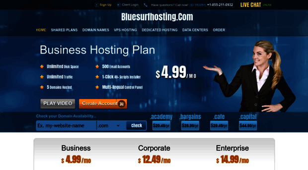 bluesurfhosting.com