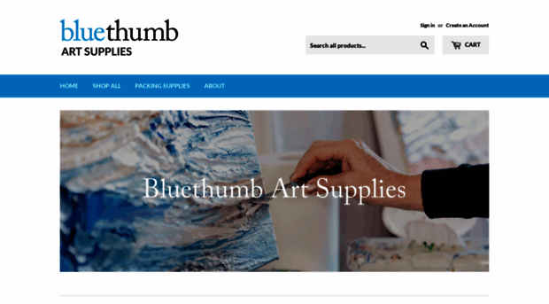 bluethumbartsupplies.com