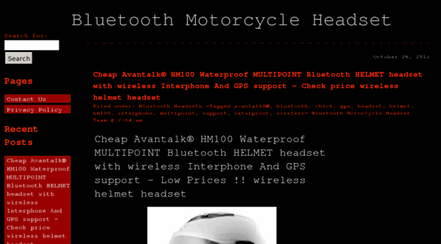 bluetoothmotorcycleheadset.net