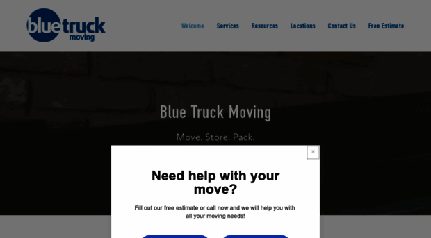 bluetruckmoving.com