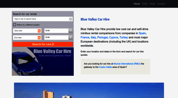 bluevalleycarhire.com