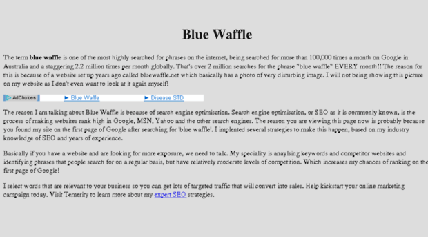 bluewaffle.com.au