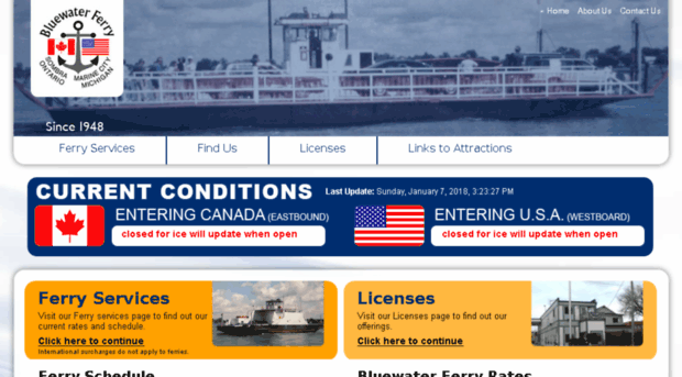 bluewaterferry.com