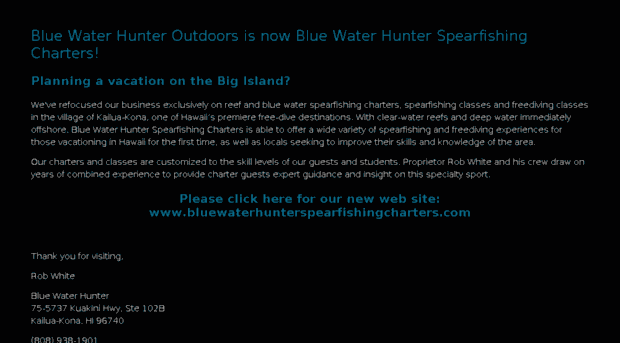 bluewaterhunteroutdoors.com