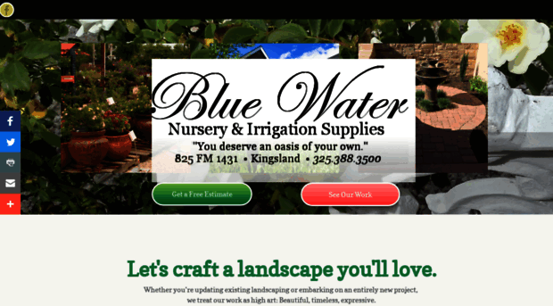 bluewaterirrigation-landscape.com