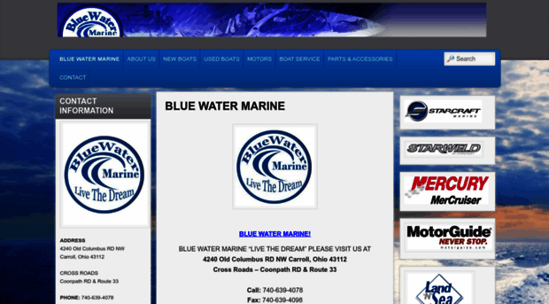 bluewatermarine.us