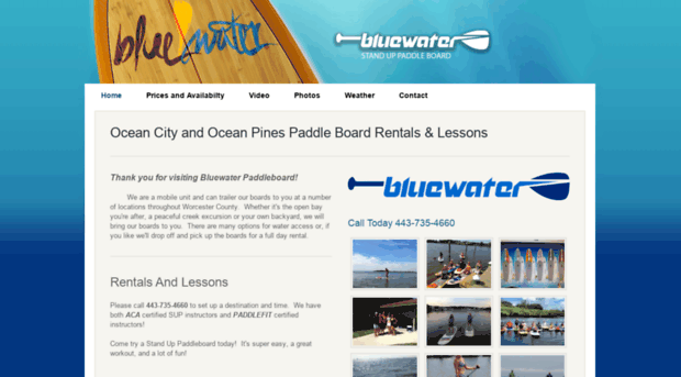 bluewaterpaddleboard.com