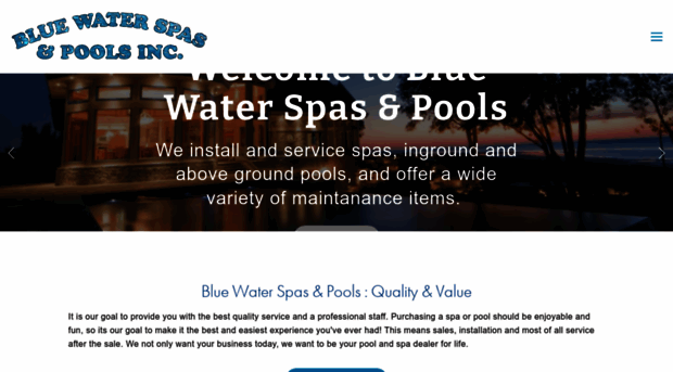 bluewaterspaandpool.com