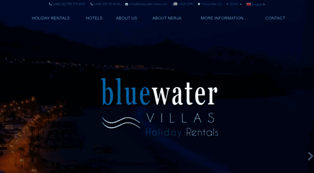 bluewatervillas.com