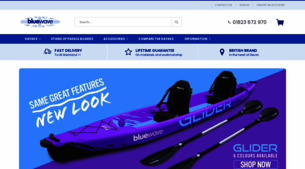 bluewavekayaks.com