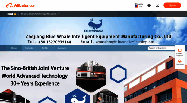 bluewhalelaundry.en.alibaba.com