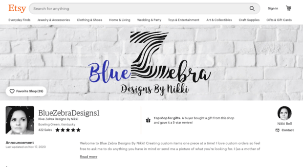 bluezebradesigns.com