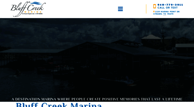 bluffcreekmarina.com