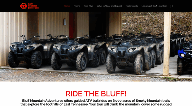 bluffmountainadventures.com