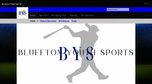 blufftonyouthsports.com