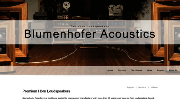 blumenhofer-acoustics.com