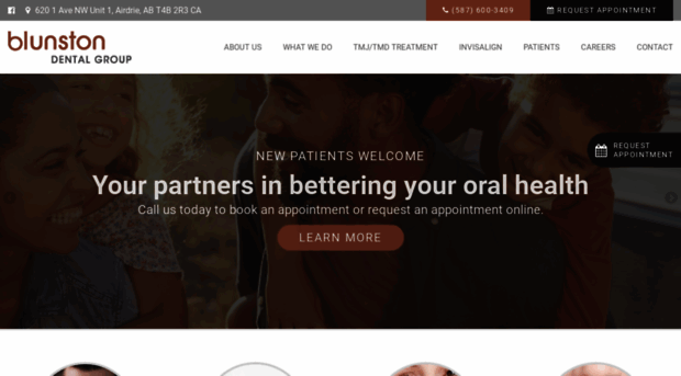 blunstondentalgroup.com