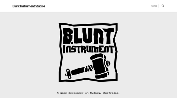 blunt-instrument.com