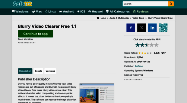 blurry-video-clearer-free.soft112.com