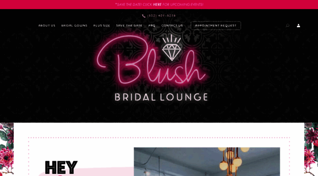 blushbridallounge.com