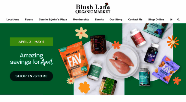 blushlanelocalfoods.com