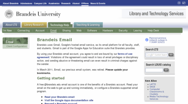 bmail.brandeis.edu