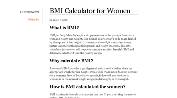 bmicalculatorforwomen.co